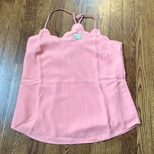Jcrew Scalloped Top, Size 2